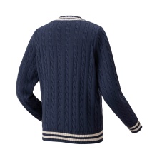 Yonex Sweater Pullover mit V-Ausschnitt 2024 indigoblau Herren